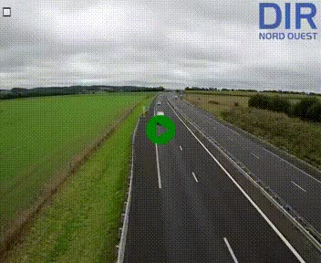 Webcam sur A84 à hauteur de l'échangeur de Poilley avec la N175, au sud d'Avranches