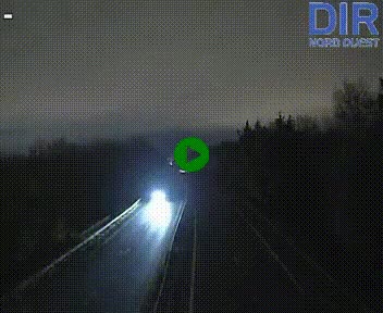 Webcam sur le périphérique de Caen (N814) à l'est de la ville, à Mondeville hauteur de la sortie 2, Presqu'île-Rives de l'Orne, au bout de l'autoroute A13