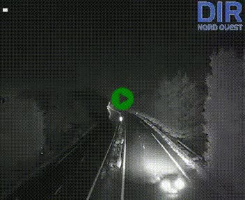 Webcam sur le périphérique de Caen (N814) à l'est de la ville, à Mondeville hauteur de la sortie 2, Presqu'île-Rives de l'Orne, au bout de l'autoroute A13