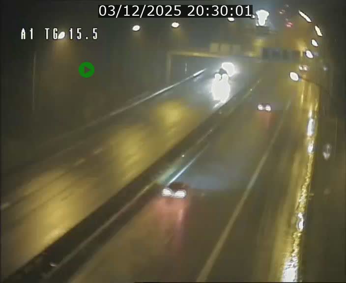 Traffic live webcam Luxembourg Munsbach - A1 direction Luxembourg - BK 15.5