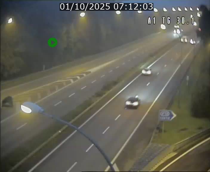 Traffic live webcam Luxembourg Grevenmacher - A1 direction Luxembourg - BK 30.1