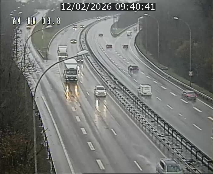 Webcam traffic A4 Luxembourg - BK 3.8 - Leudelange (direction Esch sur Alzette)