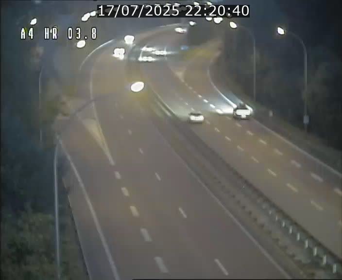 Webcam traffic A4 Luxembourg - BK 3.8 - Leudelange (direction Esch sur Alzette)