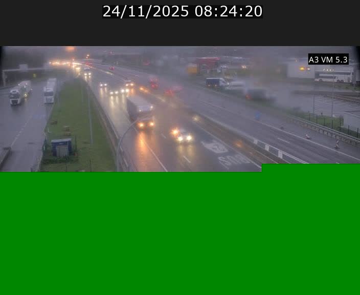 Traffic live webcam Luxembourg Aire de Berchem - A3 - BK 5 - direction France