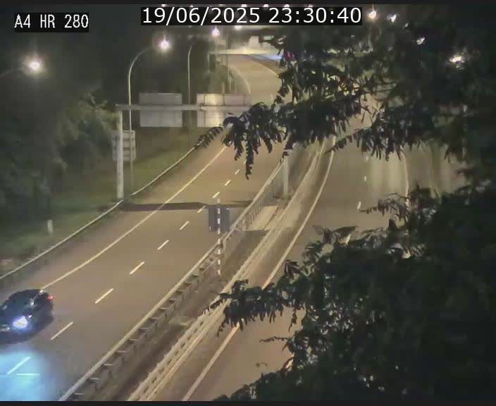 Webcam traffic A4 Luxembourg - BK 0.2 - P+R Bouillon (direction Luxembourg)
