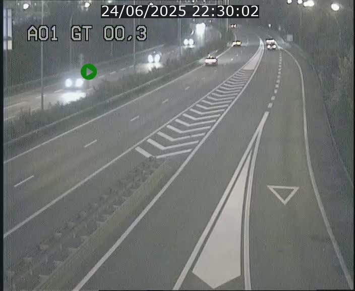 Traffic live webcam Luxembourg Croix de Gasperich - A1 direction Kirchberg - BK 0.3
