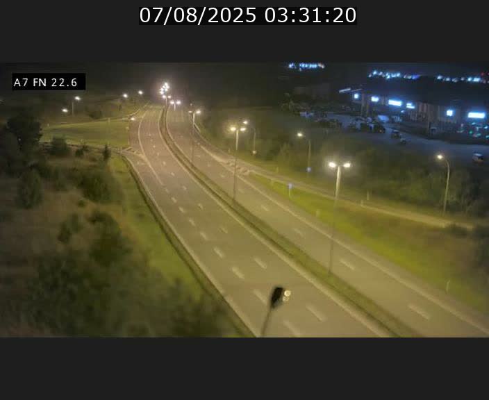 Caméra trafic Luxembourg - A7, Colmar-berg direction Mersch