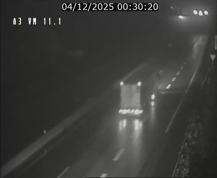 Webcam à la frontière franco-luxembourgeoise, avant la Croix de Bettembourg - BK 11.1 - direction Luxembourg-ville