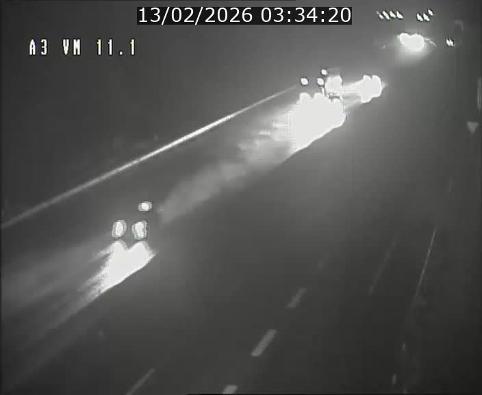 Webcam à la frontière franco-luxembourgeoise, avant la Croix de Bettembourg - BK 11.1 - direction Luxembourg-ville