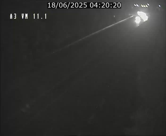 Webcam à la frontière franco-luxembourgeoise, avant la Croix de Bettembourg - BK 11.1 - direction Luxembourg-ville