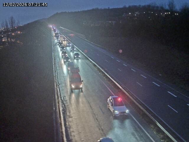 Caméra autoroute France - A30, Hayange direction Metz