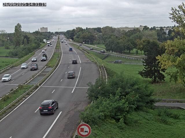 Caméra autoroute France - A31, Metz-centre direction Thionville
