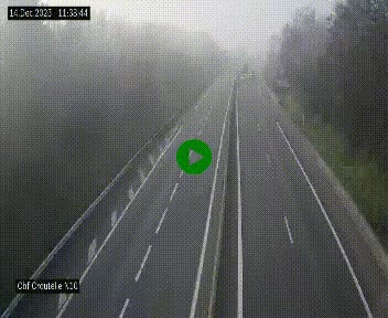 Webcam routière au début de la N10, au sud de Poitiers, proche de la jonction avec l'A10