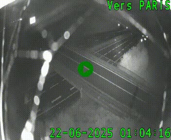 Clone of Caméra routière sur l'autoroute A20 au nord de Limoges, à la jonction avec la N520. Vue orientée vers Paris