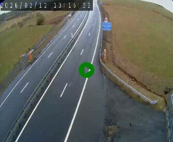 Caméra autoroute A75 à hauteur du col de la Fageole en direction de Clermont-Ferrand