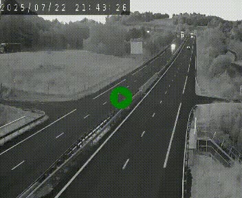 Caméra autoroutière France - A75, Coren, en direction de Montpellier