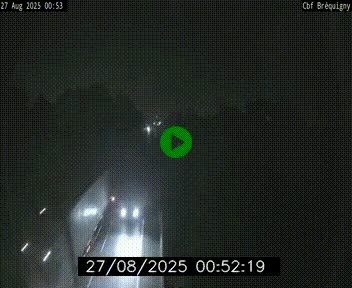 Webcam sur le périphérique de Rennes (N136) à hauteur du quartier Bréquigny, au sud de la ville