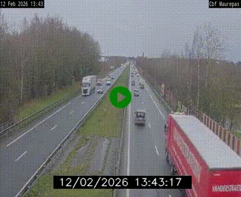 Webcam sur le périphérique de Rennes (N136) à hauteur de Maurepas, au nord de la ville