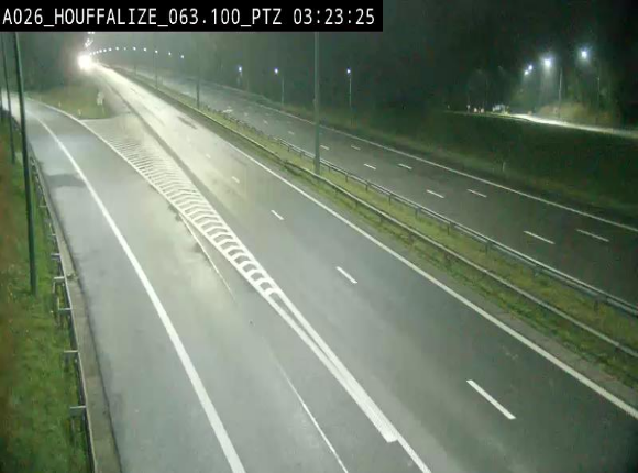 Caméra autoroute Belgique - Houffalize, E25 direction Liège