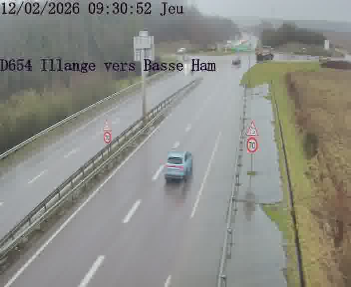 D654 Illange - Contournement de Yutz Vers Basse Ham