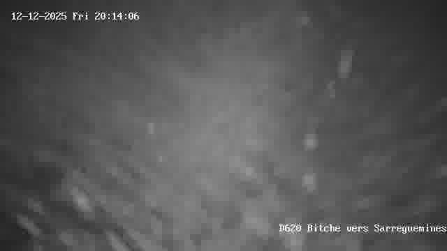 Webcam sur la D620, sur le contournement de Bitche. Vue orientée vers Sarreguemines
