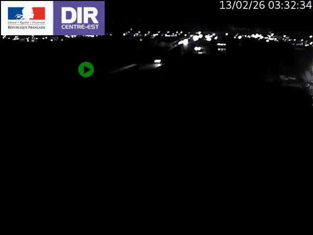 Clone of Caméra de circulation sur A7 à Lyon Perrache vers Marseille, le long du Rhône