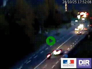 Webcam info trafic à proximité de Vizille sur la N85, au niveau du point de vue du Saut du Moine à Champagnier
