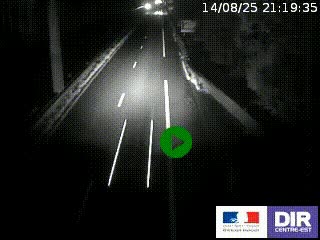 Webcam sur la nationale N90 à Gilly-sur-Isère, en direction et à proximité d'Albertville