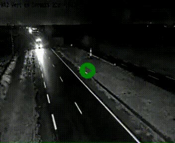 Webcam à hauteur de Vert-en-Drouais sur la N12, en périphérie de Dreux. Vue orientée vers Alençon