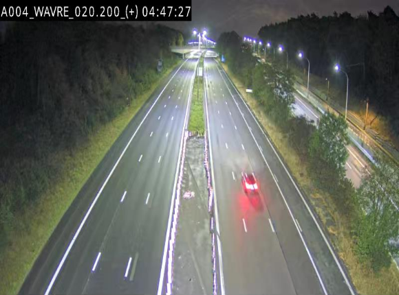 Webcam @ Wavre-sud KP 19.6, A4/E411