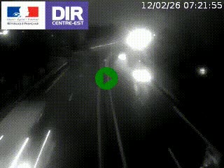 Caméra sur la Nationale 90 (N90) à La Léchère, en direction et à proximité d'Albertville