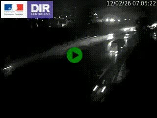 Caméra routière à hauteur de la sortie 15 Chambéry-centre au PK 4,103 en direction d'Albertville