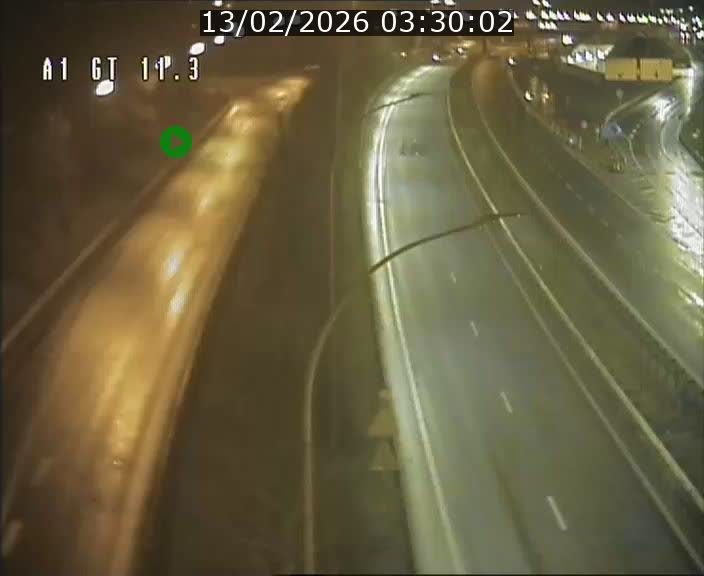Traffic live webcam Luxembourg Senningerberg - A1 direction Allemagne - BK 11.3