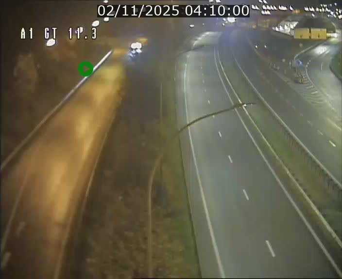 Traffic live webcam Luxembourg Senningerberg - A1 direction Allemagne - BK 11.3