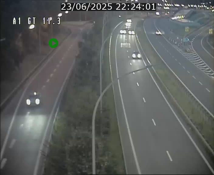 Traffic live webcam Luxembourg Senningerberg - A1 direction Allemagne - BK 11.3
