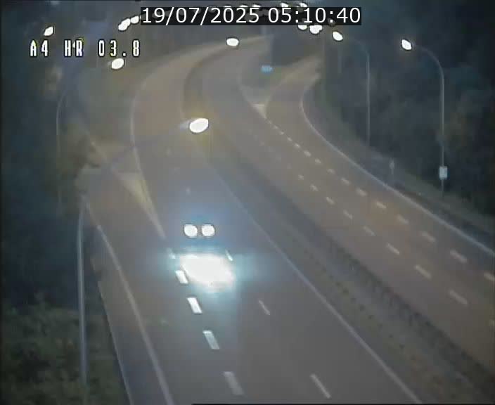 Webcam traffic A4 Luxembourg - BK 3.8 - Leudelange (direction Esch sur Alzette)