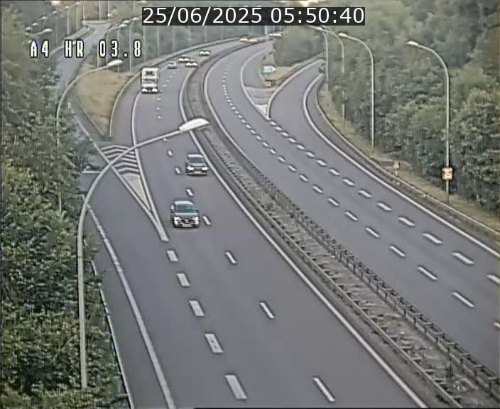 Webcam traffic A4 Luxembourg - BK 3.8 - Leudelange (direction Esch sur Alzette)