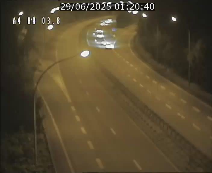 Webcam traffic A4 Luxembourg - BK 3.8 - Leudelange (direction Esch sur Alzette)