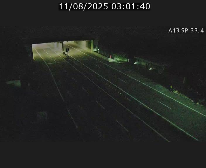 Webcam trafic sur A13 à hauteur d'Altwies en direction de Mondorf-les-bains et en provenance de l'Allemagne