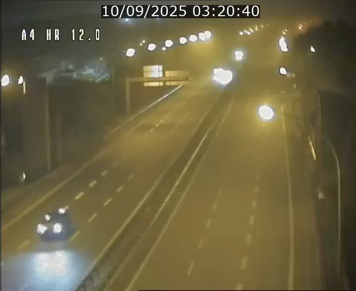 Traffic live webcam Luxembourg Jonction Foetz - A4 - BK 12.0 - direction Esch sur Alzette