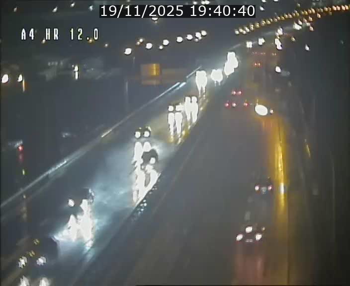 Traffic live webcam Luxembourg Jonction Foetz - A4 - BK 12.0 - direction Esch sur Alzette