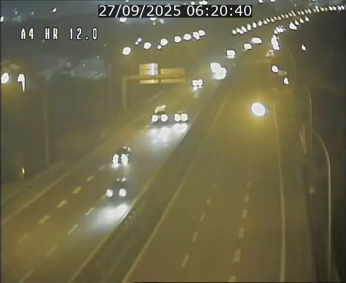 Traffic live webcam Luxembourg Jonction Foetz - A4 - BK 12.0 - direction Esch sur Alzette