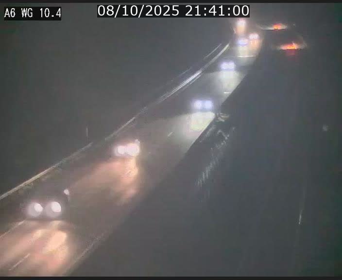 Traffic live webcam Luxembourg Mamer - A6 - BK 10.4 - direction Luxembourg/France/Allemagne