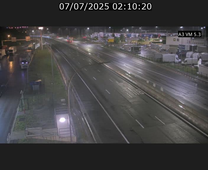 Traffic live webcam Luxembourg Aire de Berchem - A3 - BK 5 - direction France