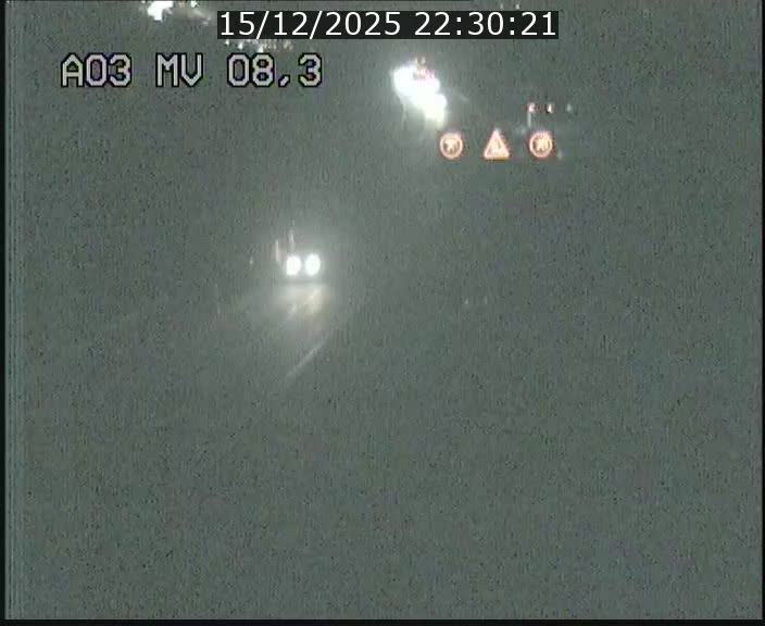 Webcam Autoroute après la Croix de Bettembourg en direction de Luxembourg sur l'A3