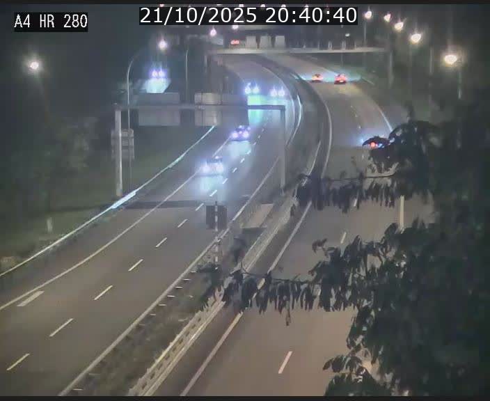 Webcam traffic A4 Luxembourg - BK 0.2 - P+R Bouillon (direction Luxembourg)