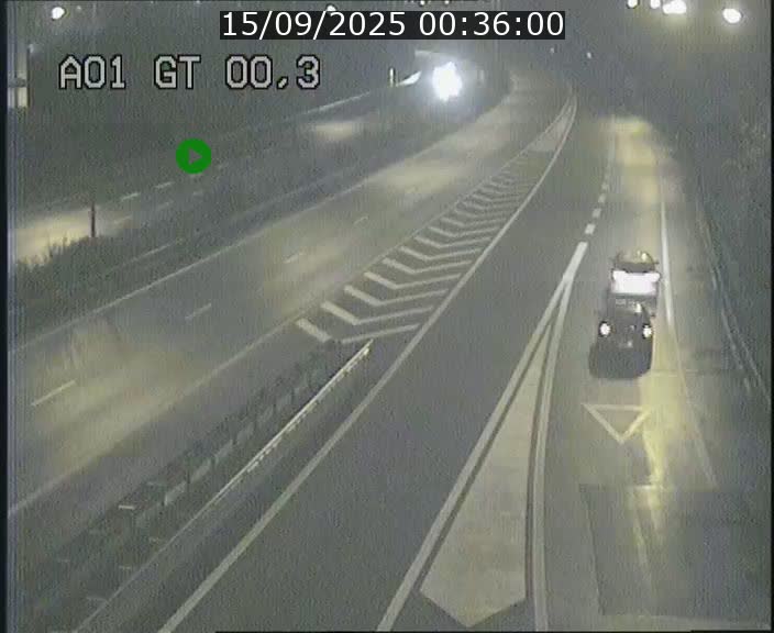 Traffic live webcam Luxembourg Croix de Gasperich - A1 direction Kirchberg - BK 0.3