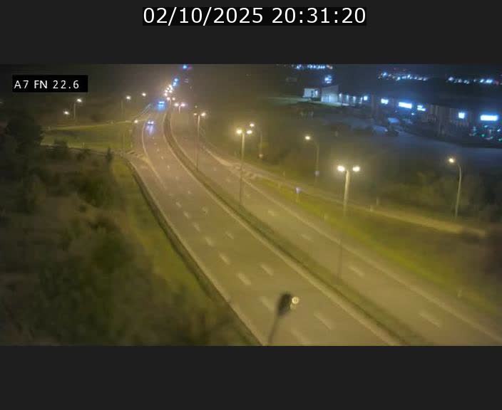Caméra trafic Luxembourg - A7, Colmar-berg direction Mersch