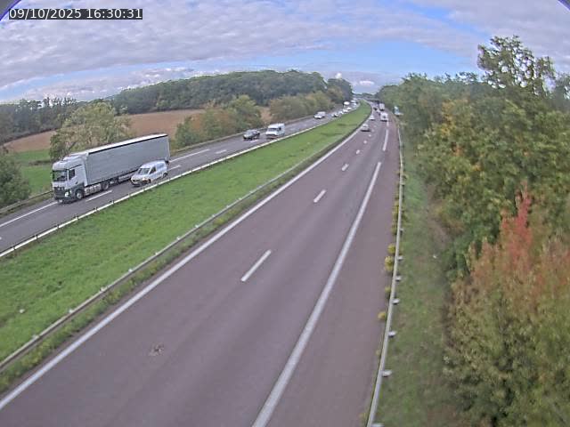 Caméra autoroute France - A31, Fey direction Metz