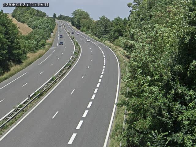 Caméra autoroute France - A33, Rosières direction Lunéville